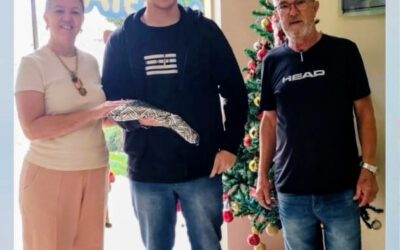 Entrega do Prêmio – Concurso de Mensagem de Natal