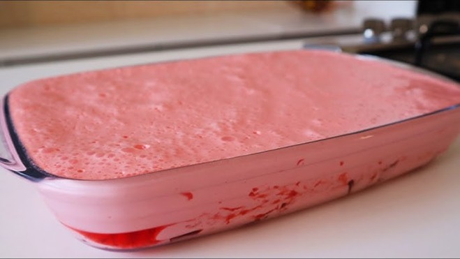 Curso de Culinária – Geladão de Morango