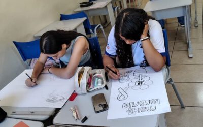 Maio Laranja mobiliza adolescentes em atividade de conscientização
