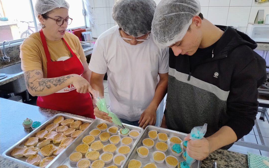 Cupcakes são destaque no curso de culinária